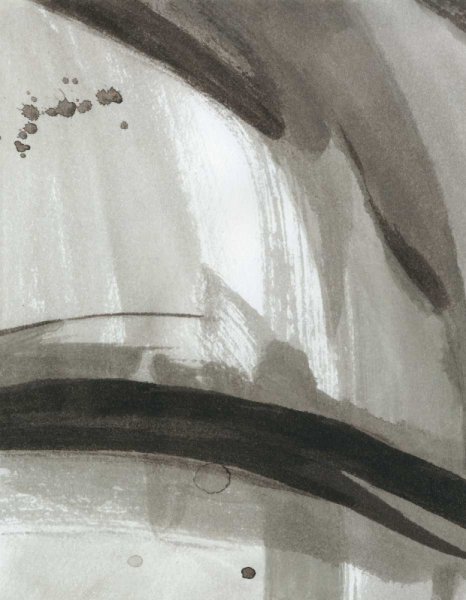 Ink Abstract II by Ethan Harper - Hand-Painted Oil Painting Reproduction