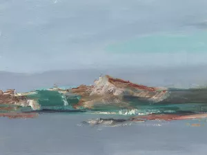 Lakefront Vista II by Ethan Harper Oil Painting