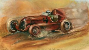 Le Mans 1935 by Ethan Harper Oil Painting