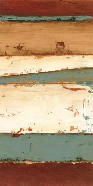 Linear Abstraction I Oil Painting by Ethan Harper - Contemporary