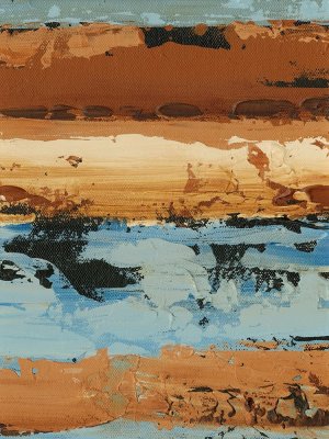 Linear Composition II Oil painting by Ethan Harper