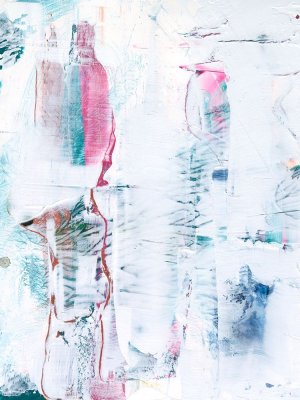 Magneta Coral II Oil painting by Ethan Harper