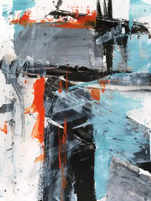 Missed Connection II Oil Painting by Ethan Harper - Contemporary