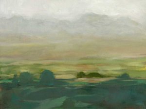 Misty Valley I Oil painting by Ethan Harper