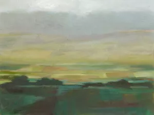 Misty Valley II Oil Painting by Ethan Harper - Contemporary