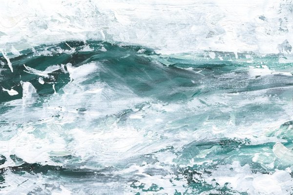 Misty Waves I by Ethan Harper - Hand-Painted Oil Painting Reproduction