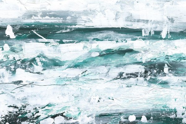 Misty Waves II by Ethan Harper - Hand-Painted Oil Painting Reproduction