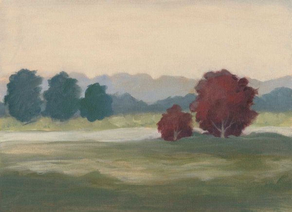 Morning Haze I by Ethan Harper - Hand-Painted Oil Painting Reproduction