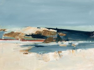 Mountain Mirage II Oil painting by Ethan Harper