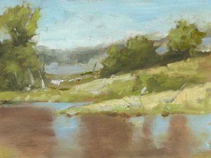 Muddy River I by Ethan Harper Oil Painting