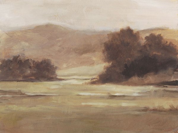 Muted Landscape I by Ethan Harper - Hand-Painted Oil Painting Reproduction