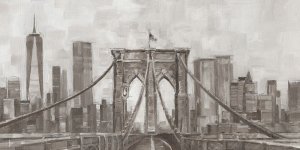 New York Panoramic by Ethan Harper Oil Painting