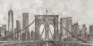 New York Panoramic Oil Painting by Ethan Harper - Bestsellers