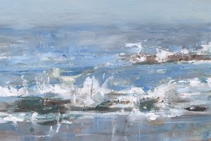 Overcast Tides II by Ethan Harper Oil Painting