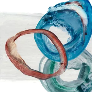 Overlapping Rings I Oil Painting by Ethan Harper - Bestsellers