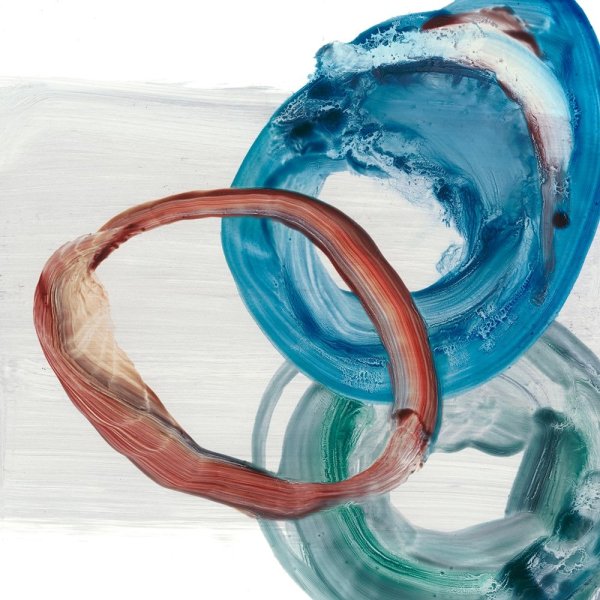Overlapping Rings I by Ethan Harper - Hand-Painted Oil Painting Reproduction