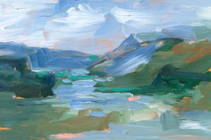 Painter's Composition Study VI by Ethan Harper Oil Painting