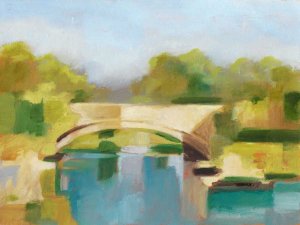 Park Bridge I by Ethan Harper Oil Painting