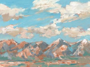 Pastel Western Vista I by Ethan Harper Oil Painting