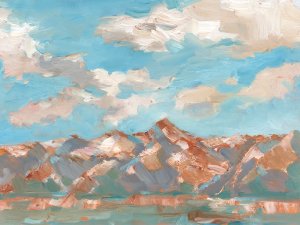 Pastel Western Vista II by Ethan Harper Oil Painting