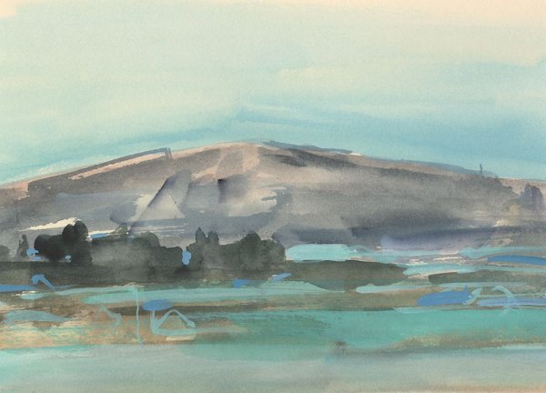 Plein Air Quarry I by Ethan Harper - Hand-Painted Oil Painting Reproduction