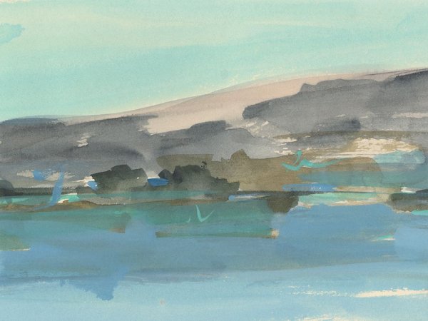 Plein Air Quarry II by Ethan Harper - Hand-Painted Oil Painting Reproduction