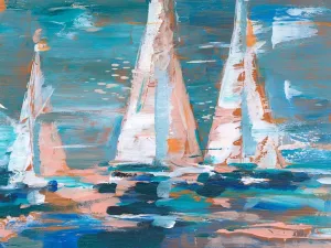 Pop Regatta II by Ethan Harper Oil Painting