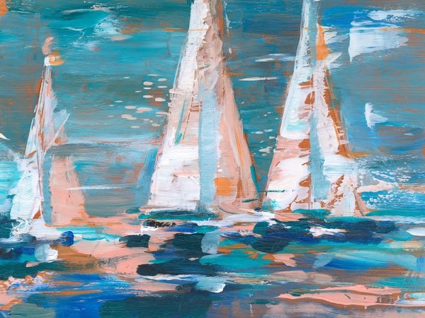 Main Product Photo of Pop Regatta II Painting by Ethan Harper