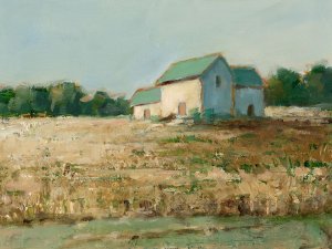 Prairie House II by Ethan Harper Oil Painting