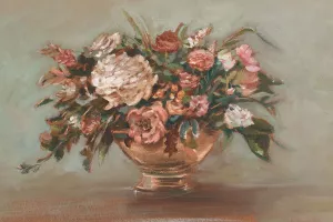 Renaissance Floral Arrangement by Ethan Harper Oil Painting