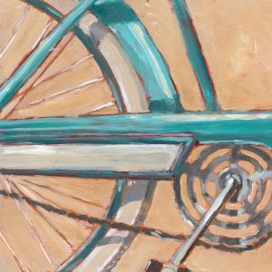 Retro Cycle IV by Ethan Harper Oil Painting