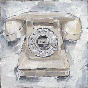 Retro Phone II by Ethan Harper Oil Painting