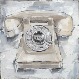 Retro Phone II by Ethan Harper Oil Painting