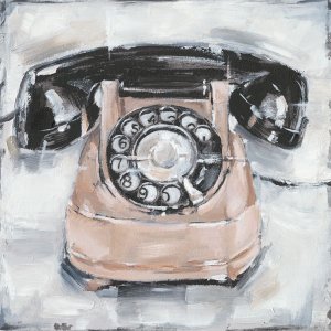 Retro Phone IV Oil painting by Ethan Harper