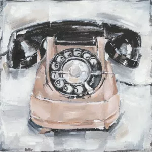 Retro Phone IV Oil painting by Ethan Harper