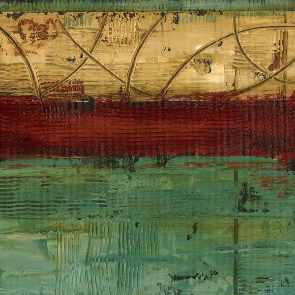 Ribbon Abstract II by Ethan Harper - Hand-Painted Oil Painting Reproduction