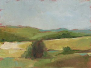 Rolling Pasture II by Ethan Harper Oil Painting