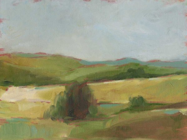 Rolling Pasture II by Ethan Harper - Hand-Painted Oil Painting Reproduction