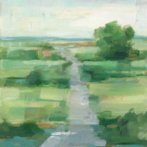 Rolling Path I Oil painting by Ethan Harper