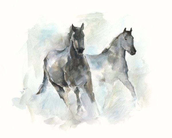 Main Product Photo of Run Free I Painting by Ethan Harper
