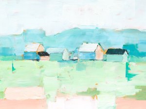 Rural Pastel I by Ethan Harper Oil Painting