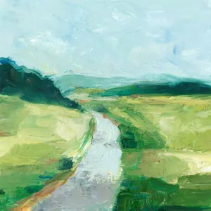 Rural Path II Oil painting by Ethan Harper