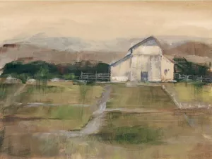 Rural Sunset I Oil Painting by Ethan Harper - Contemporary