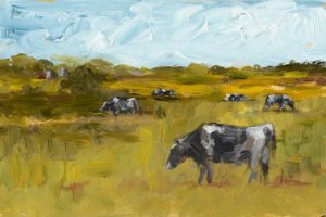 Rural View II Oil Painting by Ethan Harper - Bestsellers