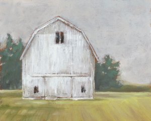 Rustic Barnyard I by Ethan Harper Oil Painting