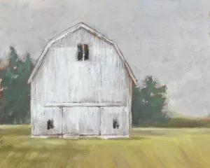 Rustic Barnyard I Oil Painting by Ethan Harper - Contemporary