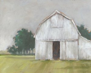 Rustic Barnyard II by Ethan Harper Oil Painting