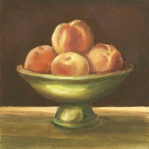 Rustic Fruit Bowl I by Ethan Harper Oil Painting