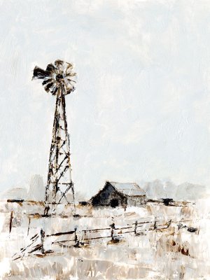 Rustic Prairie I by Ethan Harper Oil Painting