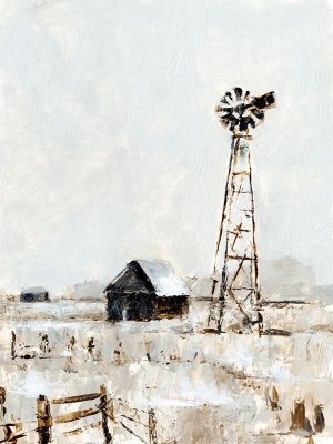 Rustic Prairie II by Ethan Harper Oil Painting